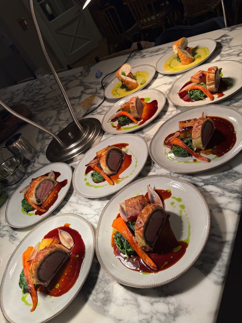 Chef-crafted dining experience